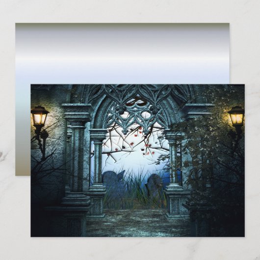 Dunkler Friedhof (Vorne/Hinten)