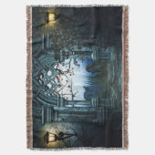 Dunkler Friedhof Decke (Vorderseite Vertikal)