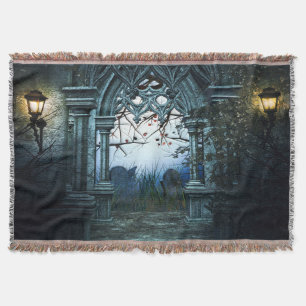 Dunkler Friedhof Decke