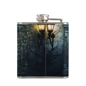 Dunkler Friedhof Flachmann (Rückseite)