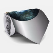 Dunkler Friedhof Krawatte (Gerollt)