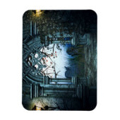 Dunkler Friedhof Magnet (Vertikal)