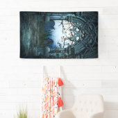 Dunkler Friedhofs-Hintergrund Banner (Insitu)