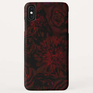 Dunkler Garten Rote Romantische Blumen Gothic Glam Case-Mate iPhone Hülle