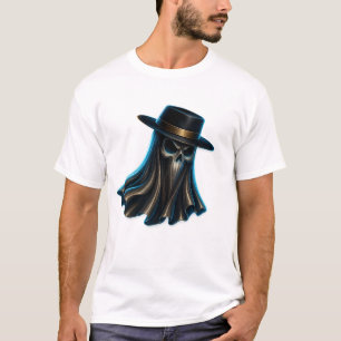 Dunkler Geist Cowboy Hut T-Shirt 