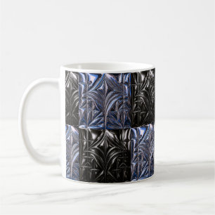Dunkler geometrischer Becher" Kaffeetasse