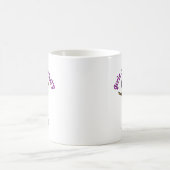 Dunkler Girl-Skater mit Helm Kaffeetasse (Mittel)