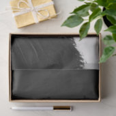 Dunkler Glam Rock Star mit Horn Decoupage Seidenpapier (Geschenk)