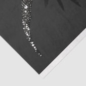 Dunkler Glam Rock Star mit Horn Decoupage Seidenpapier (Ausschnitt)