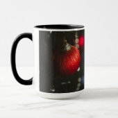 Dunkler Glamour Weihnachtsbäume und Garland Tasse (Links)