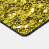 Dunkler Glitzer Glitzern Schreibtischunterlage (Ecke)