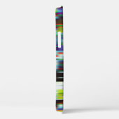 Dunkler glitzernder Hintergrund, Abbildung. Schwar Case-Mate iPhone Hülle (Rückseite / Rechts)