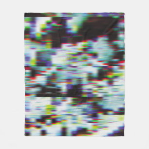 Dunkler glitzernder Hintergrund, Abbildung. Schwar Fleecedecke