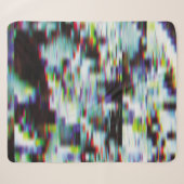 Dunkler glitzernder Hintergrund, Abbildung. Schwar Sherpadecke (Vorderseite (Horizontal))
