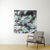 Dunkler glitzernder Hintergrund, Abbildung. Schwar Wandteppich (Beispiel)