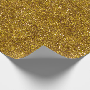 Dunkler GoldGlitzer-metallischer ScheinShine Geschenkpapier