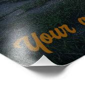 Dunkler gotischer Twilight-Horror Fotodruck (Ecke)