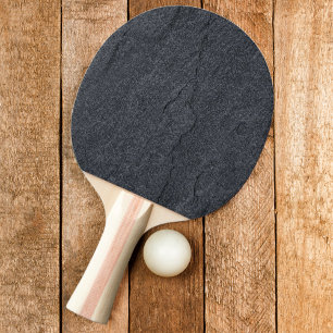 Dunkler Granitstein Tischtennis Schläger