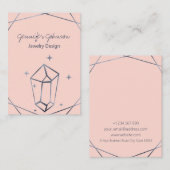 Dunkler grauer Foil Visitenkarte (Vorne/Hinten)