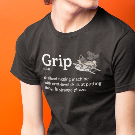 Dunkler Grip-Definition-Modus - T - Shirt für die 