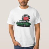 Dunkler Grüner Saturn SL2 SCCNA T - Shirt (Vorderseite)
