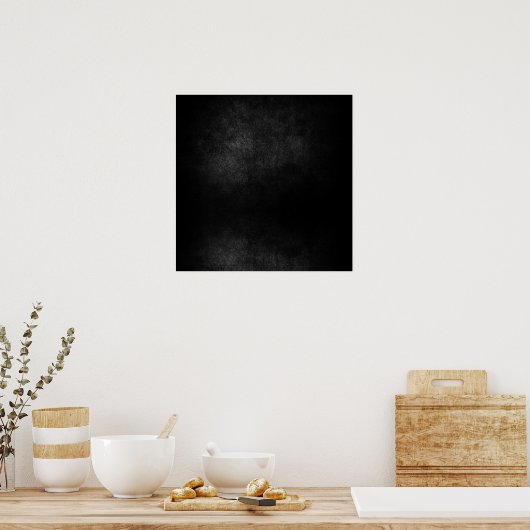 Dunkler Grunge Hintergrund - dunkelgrau Poster (Küche)