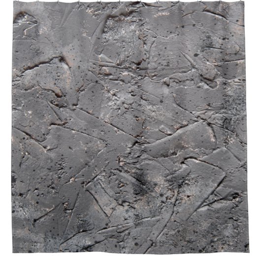 Dunkler Grunge texturierter Hintergrund, Kreideste Duschvorhang (Vorderseite)