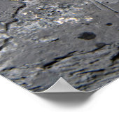 Dunkler Grunge texturierter Hintergrund, Kreideste Poster (Ecke)