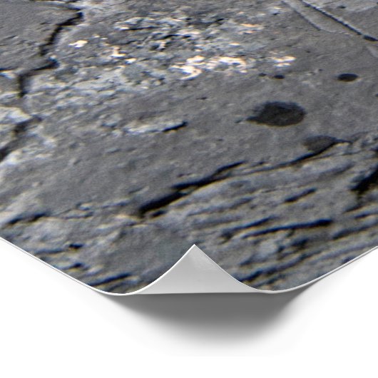 Dunkler Grunge texturierter Hintergrund, Kreideste Poster (Ecke)