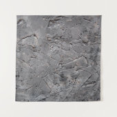 Dunkler Grunge texturierter Hintergrund, Kreideste Wandteppich (Vorderseite)