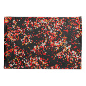 Dunkler Herbst Confetti Kissenbezug (Rückseite)