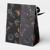 Dunkler Herbst Personalisierte Hochzeit Geschenkschachtel (Rückseite)