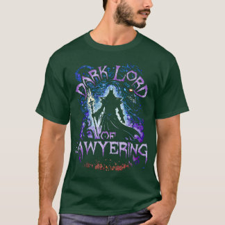 Dunkler Herr des Lawyering T-Shirt