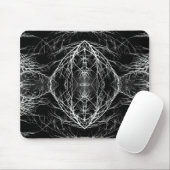 Dunkler Himmel und Baumzweige Mousepad (Mit Mouse)