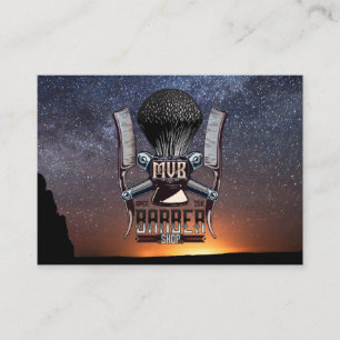 dunkler Himmel Visitenkarte