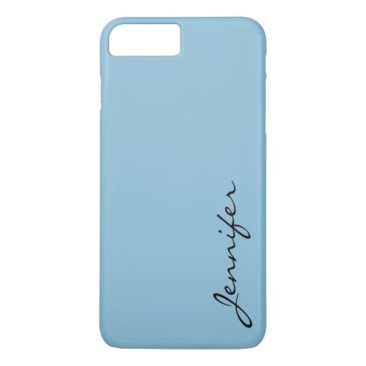 Dunkler Himmelsblau - Hintergrund Case-Mate iPhone Hülle (Rückseite)