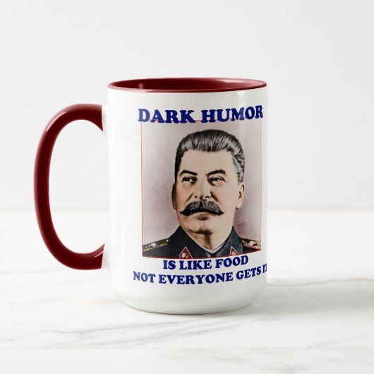 Dunkler Humor Tasse (Links)