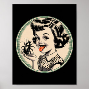 Dunkler Humor Vintage Retro Lustig Clic - Käfer Le Poster