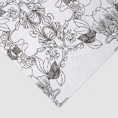 Dunkler Inkblot Western Dream Saddle Leder Seidenpapier (Ausschnitt)