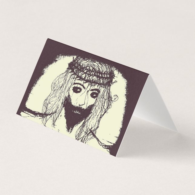 Dunkler Jesus wird die Welt und die Welt der Alter (Vorderseite)