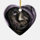 Dunkler Joker Keramikornament (Vorne)