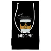 Dunkler Kaffee Funny Food Pub Dark BG Kleine Geschenktüte (Vorderseite)