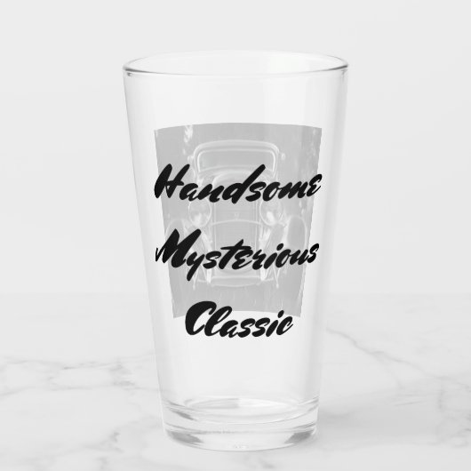 Dunkler Klassiker Glas (Rückseite)