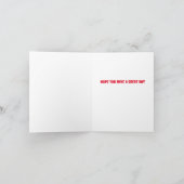 Dunkler Kuhschädel Karte (Innenseite)