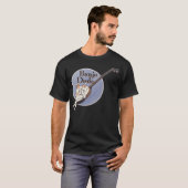 Dunkler kurzer T - Shirt die Hülse der (Vorne ganz)