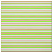 Dunkler Lachs, Chartreuse & Lavender Lines Stoff (Muster)