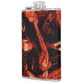 Dunkler Lachs oder Korallen zerstört, schwarzer Hi Flachmann (Links)