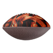 Dunkler Lachs oder Korallen zerstört, schwarzer Hi Football (Gedreht 90)