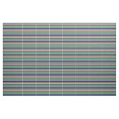 Dunkler Lachs, Sea Green & Midnight Blue Pattern Stoff (Fat Quarter (45,7 x 55,9 cm))