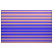 Dunkler Lachs und blau gefärbte Linien Stoff (Fat Quarter (45,7 x 55,9 cm))
